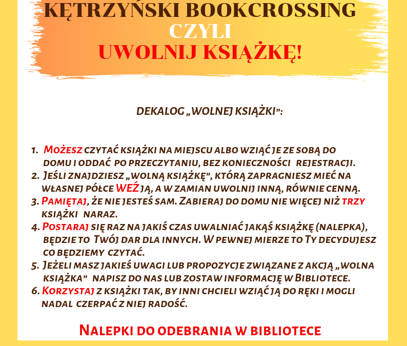 Kętrzyński bookcrossing