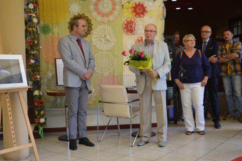 Wernisaż wystawy Andrzeja Foltyńskiego”Opisane pędzlem”.