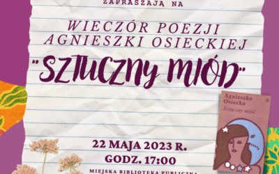 Wieczór poezji Agnieszki Osieckiej „Sztuczny miód”