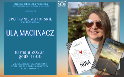 Spotkanie autorskie z Ulą Machnacz