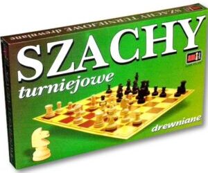 Szachy turniejowe drewniane