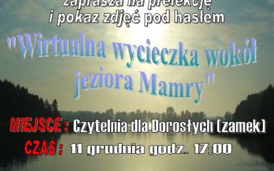 Wirtualna wycieczka wokół jeziora Mamry
