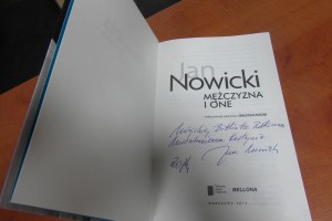 Spotkanie autorskie z Janem Nowickim