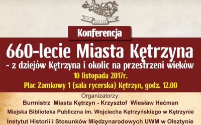 Konferencja 660-lecie miasta kętrzyna