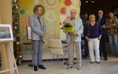 Wernisaż wystawy Andrzeja Foltyńskiego”Opisane pędzlem”.