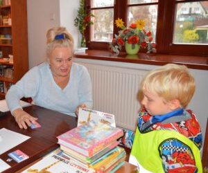 Kolejny tydzień w Bibliotece z dziećmi przedszkolnymi
