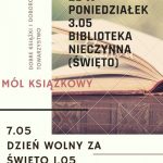 Informacja o dniach wolnych w bibliotece