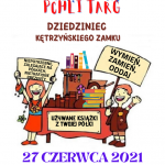 Plakat Książkowego Pchlego Targu