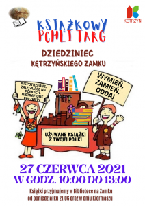 Plakat Książkowego Pchlego Targu