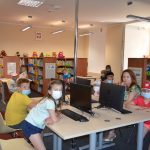 Wycieczka przedszkolaków w bibliotece