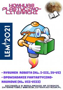 plakat konkursu plastyczno-literackiego