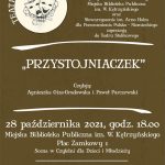 Plakat Teatr przy stoliku