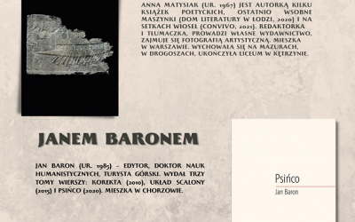 Spotkanie z Anną Matysiak i Janem Baronem
