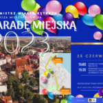 Parada miejska 2023 plakat