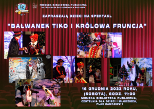 Bałwanek Tiko i Królowa Fruncja plakat
