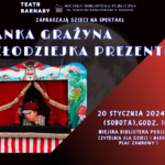Plakat spektaklu dla dzieci