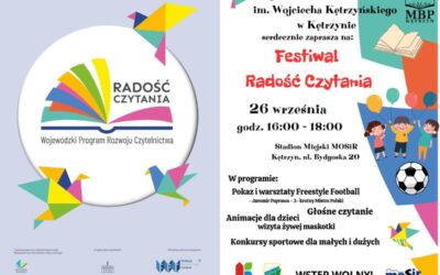 Festiwal „Radość Czytania” 26.09