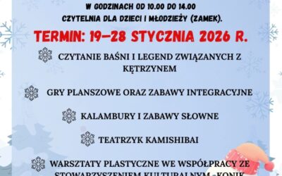 Ferie Zimowe w Bibliotece!