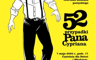 Spotkanie autorskie – „52 przypadki Pana Cypriana” 7.05.2026