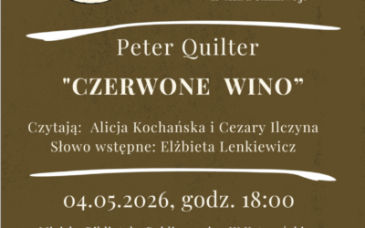 Peter Quilter „Czerwone wino” Teatr Przy Stoliku 4.05.2026