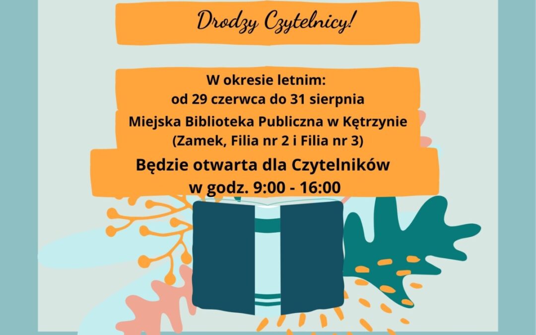 Zmiana godzin pracy Biblioteki